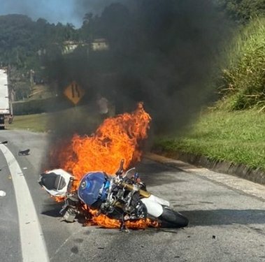 Motociclista morre em acidente no KM 46 da Anhanguera