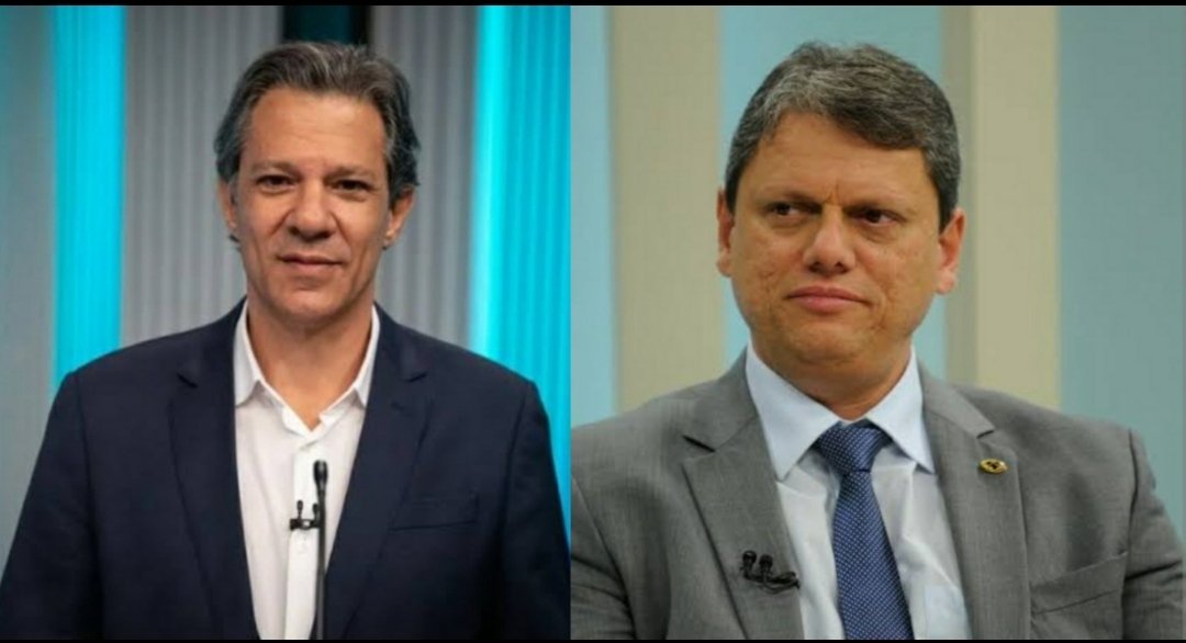 Fernando Haddad X Tarcísio De Freitas