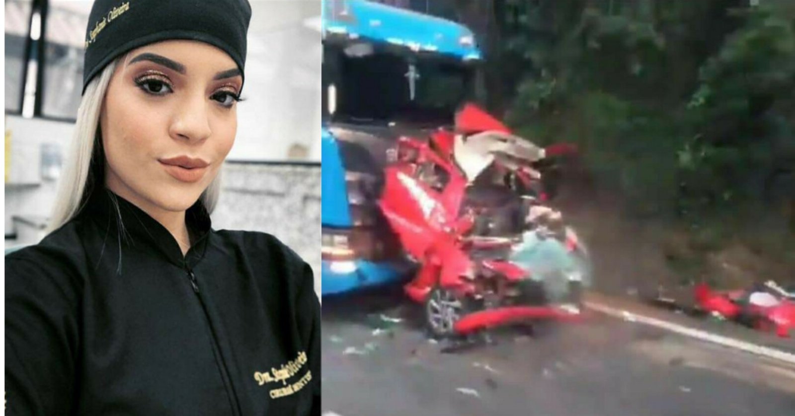 Dentista de 24 anos morre em gravíssimo acidente na Via Anchieta