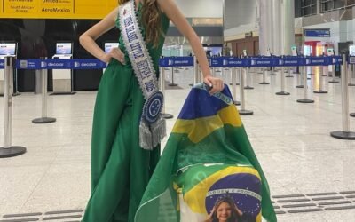 Anna Júlia representa Cajamar no Miss Internacional 🌎💃
