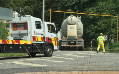 🚧 Túnel do Gato Preto “entalado” 🚛